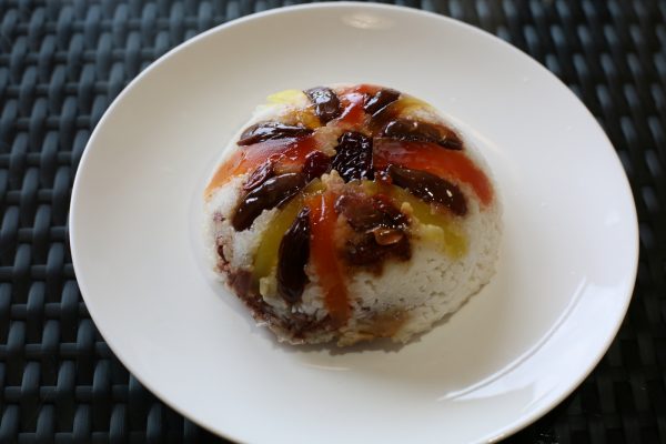 Клейкий рис с сухофруктами  八宝饭