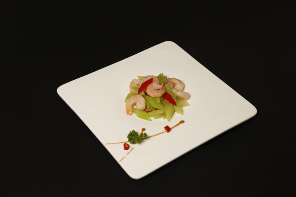 Салат с креветками и сельдереем 	虾仁西芹